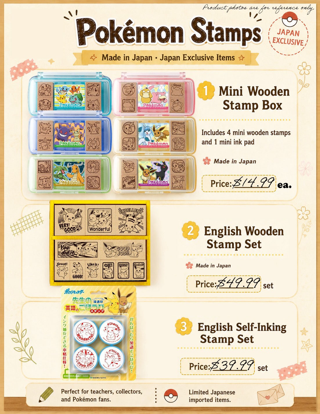 Pokémon Stamp Collection product poster